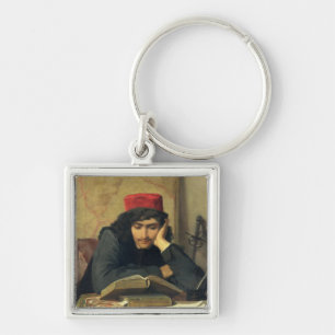 The Reader, 1856 Key Ring