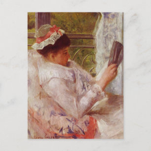The Reader by Mary Cassatt Postcard