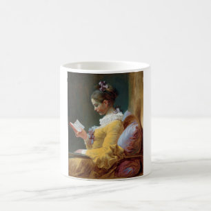 The Reader, Fragonard Coffee Mug