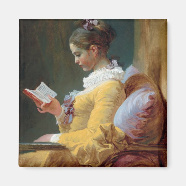 The Reader, Fragonard Magnet (Front)