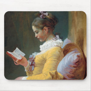 The Reader, Fragonard Mouse Mat