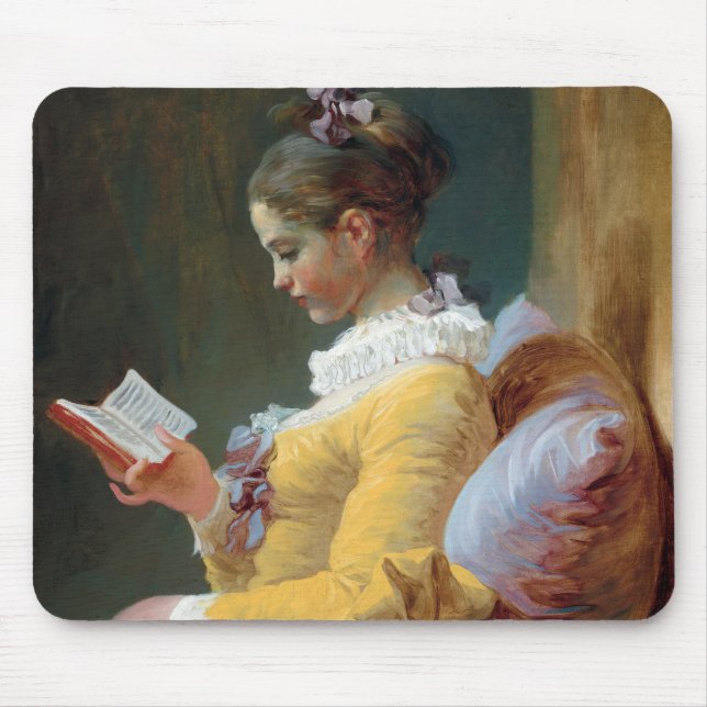 The Reader, Fragonard Mouse Mat (Front)