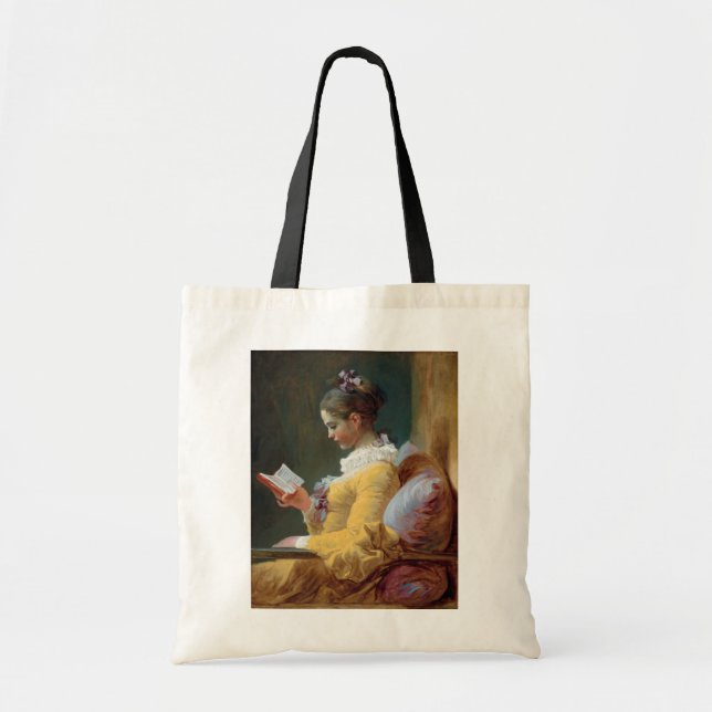The Reader, Fragonard Tote Bag (Front)