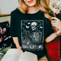 The Reader Skeleton Reading Booklover Halloween