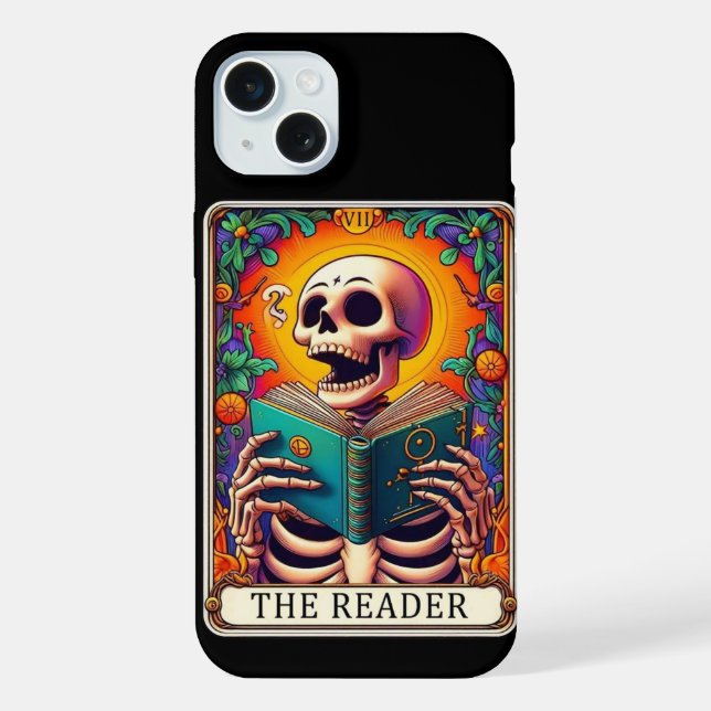 The Reader Tarot Card Collection iPhone Case (Back)