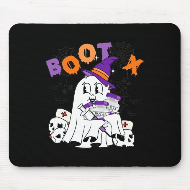 The Reader Tarot Card Skeleton Reading Book Bookwo Mouse Mat (Front)