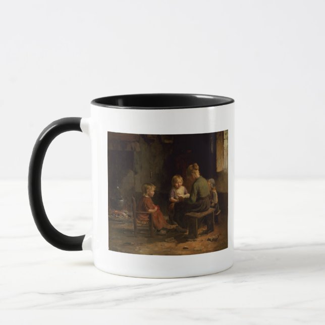 The Reading Lesson Mug (Left)
