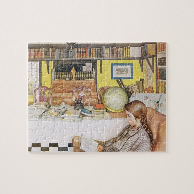 The Reading Room, pub. in 'Lasst Licht Hinin' (`Le Jigsaw Puzzle (Horizontal)