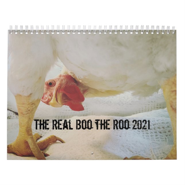 The Real Boo the Roo 2021 medium calendar (Cover)