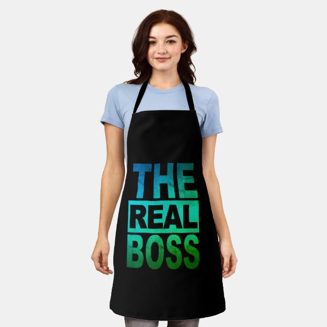 The Real Boss aprons (Worn)