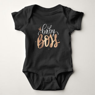 The Real Boss (The Boss) Matching Mummy & Me Baby Bodysuit