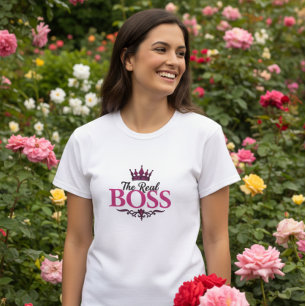 The Real Boss Women’s Graphic Tee