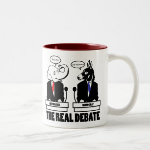 The Real Debate Mug