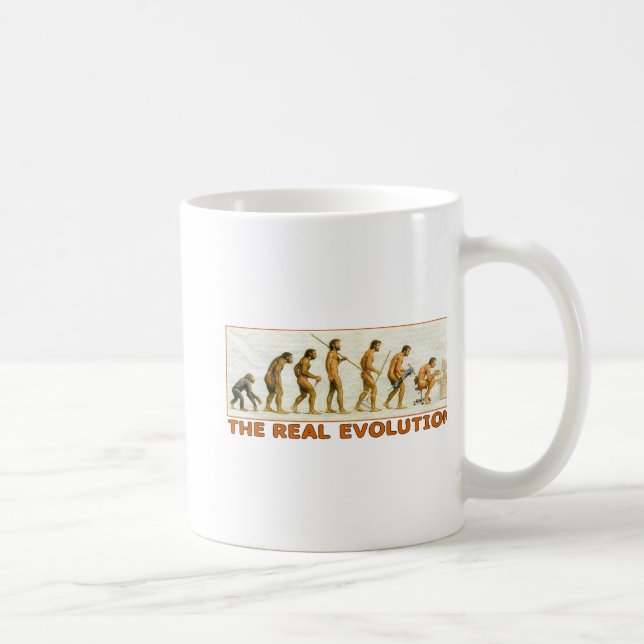 The Real Evolution Coffee Mug (Right)
