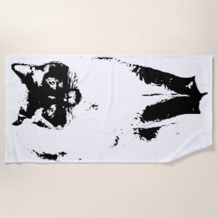 The Real Lifeguard Beach Towel