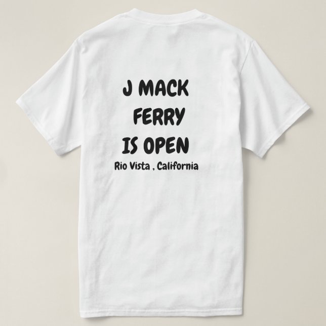 The Real Mc Coy - J Mack Ferry T-Shirt (Design Back)
