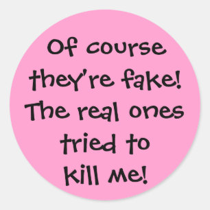 The Real Ones "Sticker" Classic Round Sticker