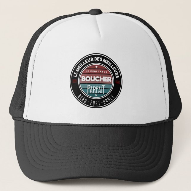 The Real Perfect Butcher Trucker Hat (Front)