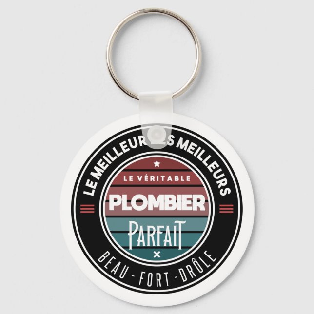 The Real Perfect Plumber Key Ring (Front)