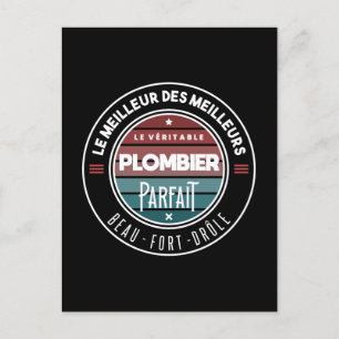 The Real Perfect Plumber Postcard