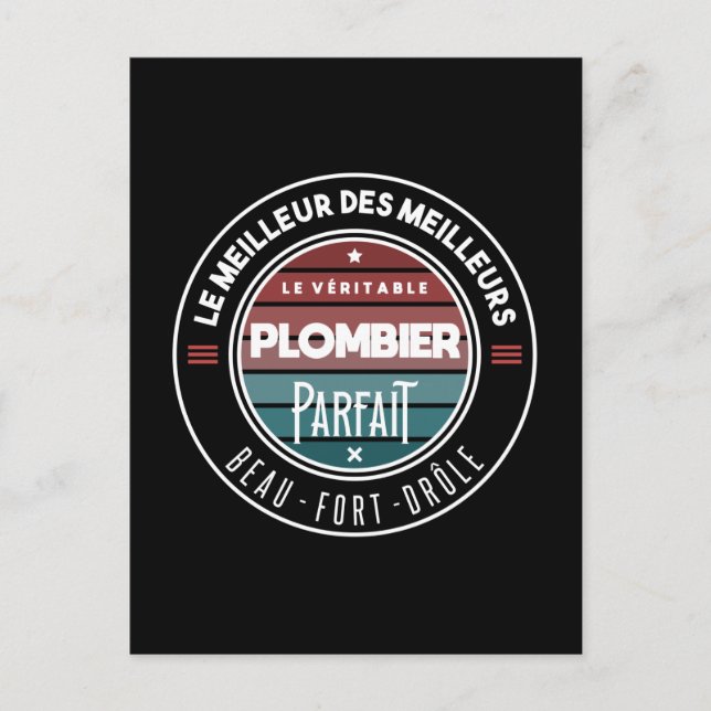 The Real Perfect Plumber Postcard (Front)