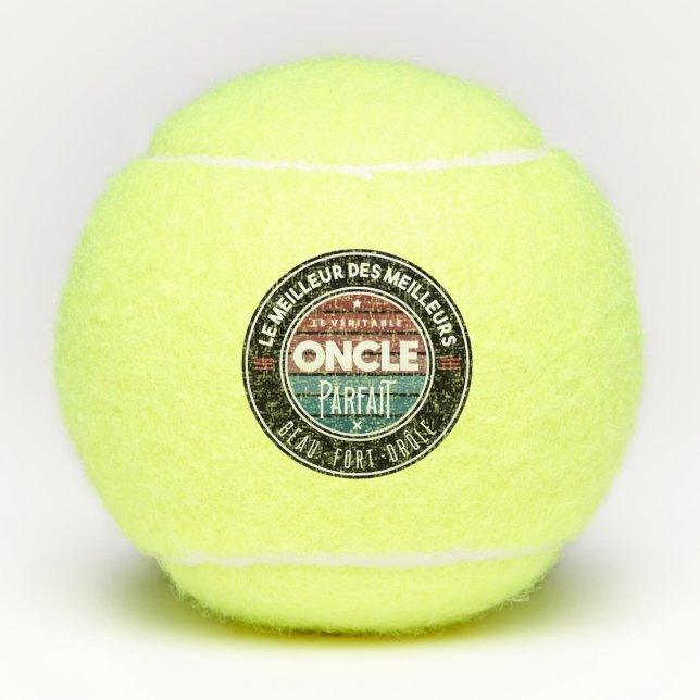 The Real Perfect Uncle Tennis Balls (Front)