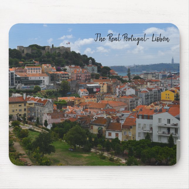 The Real Portugal- Lisbon Mouse Mat (Front)