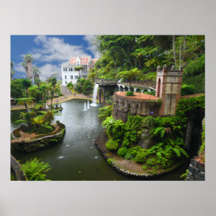 The Real Portugal- Madeira Botanical Gardens Poster