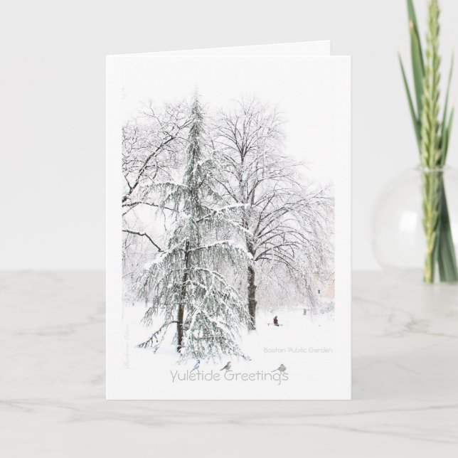 The real "present" is presence: Holiday Yuletide (Front)