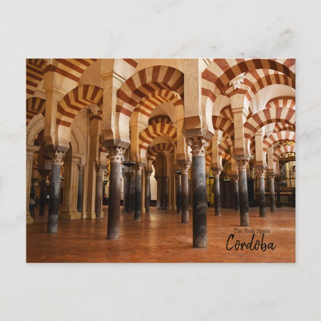 The Real Spain Cordoba Postcard (Front)