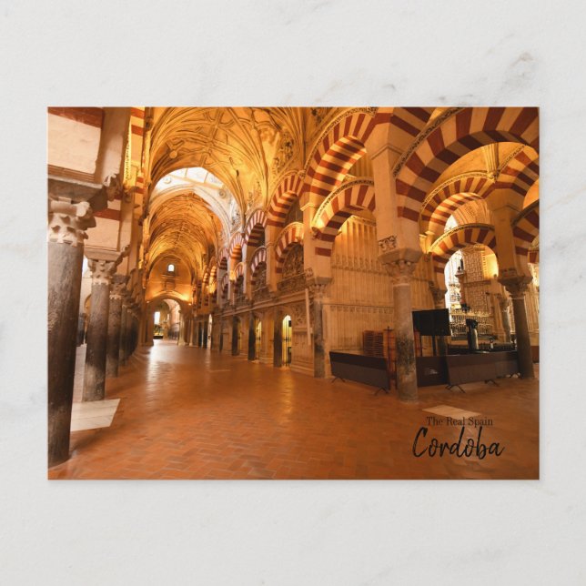 The Real Spain Cordoba Postcard (Front)