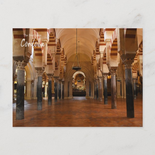 The Real Spain Cordoba Postcard (Front)