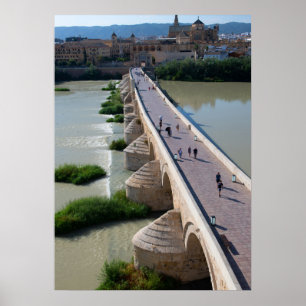 The Real Spain- Roman Cordoba Bridge Poster
