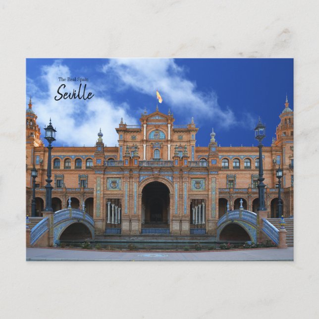 The Real Spain- Seville Postcard (Front)