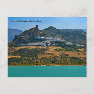 The Real Spain- Zahara de la Sierra Postcard