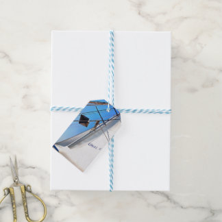 The Realist Adjusts The Sails Nautical Art Gift Tags