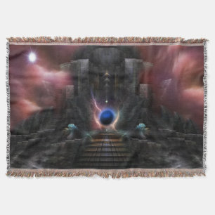 The Realm Of Osphilium Throw Blanket