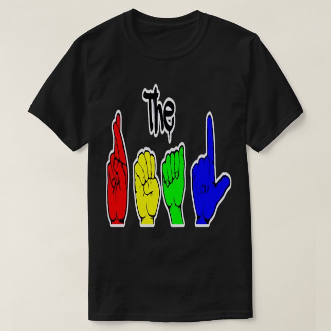 The RealSign Language T-Shirt (Design Front)