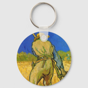 The Reaper (after Millet) by Vincent van Gogh Key Ring