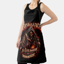The Reaper Awakens Fear Has A Face Apron