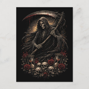 The Reaper’s Hourglass Postcard