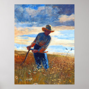The Reaper Winslow Homer 1878   Poster