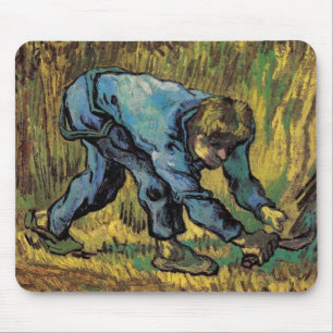 The Reaper with Sickle by Vincent van Gogh Mouse Mat