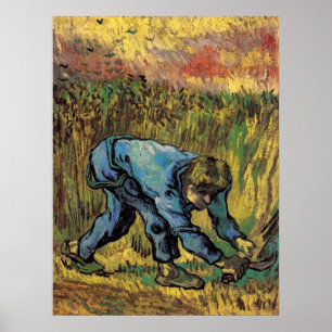 The Reaper with Sickle by Vincent van Gogh Poster