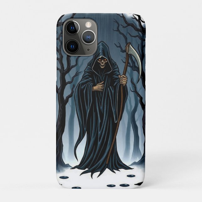 "The Reaper's Path – No Escape from Fate" 💀🌲 Case-Mate iPhone Case (Back)
