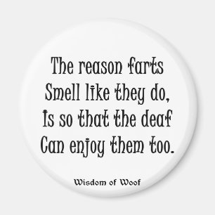 The Reason Farts Smell Like They Do Magnet