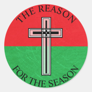 The Reason for the Season Christmas Stickers