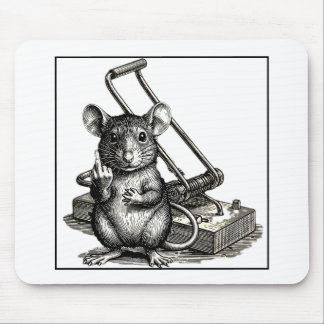 THE REBELLIOUS RODENT MOUSE MAT