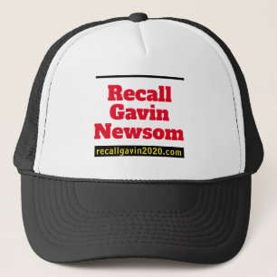 The Recall Newsom Trucker Hat