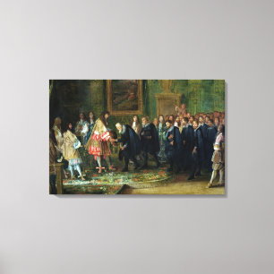The Reception of the Ambassadors Canvas Print